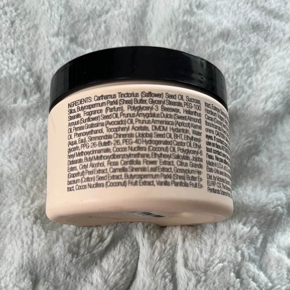 Victoria's Secret Cream and Black Exfoliant Scrub